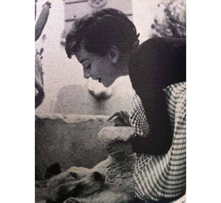 audrey with dog.001