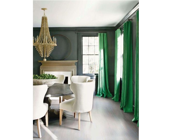 gray walls: green drapes.001
