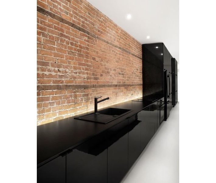 black high gloss cabinets w brick wall.001